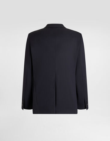 Dolce & Gabbana Taormina single-breasted jacket in technical wool  G2XE0TFUZFG