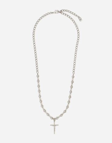 Dolce & Gabbana Sphere necklace with “DNA” cross Gold WNO5C3W1111