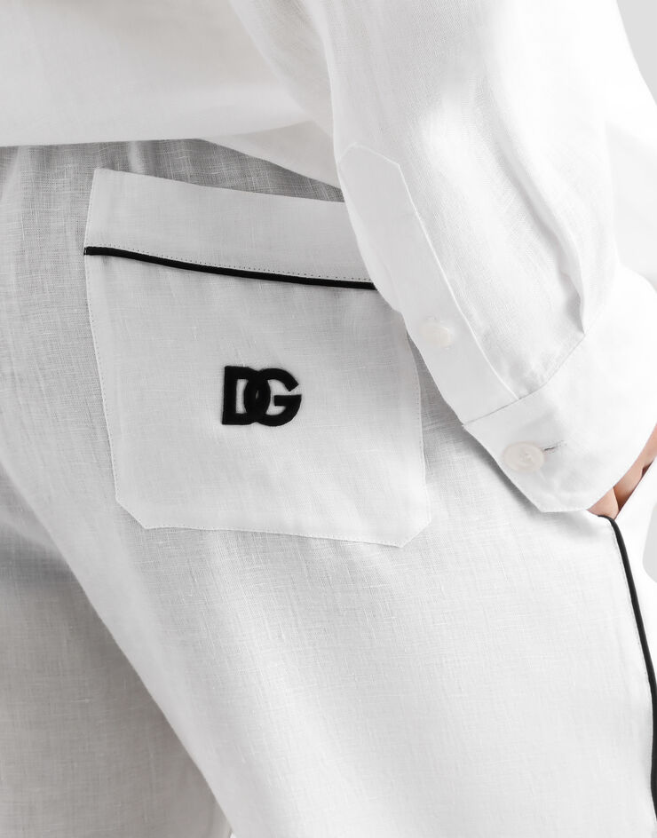Dolce & Gabbana Linen trousers White GVCRAZGJ765