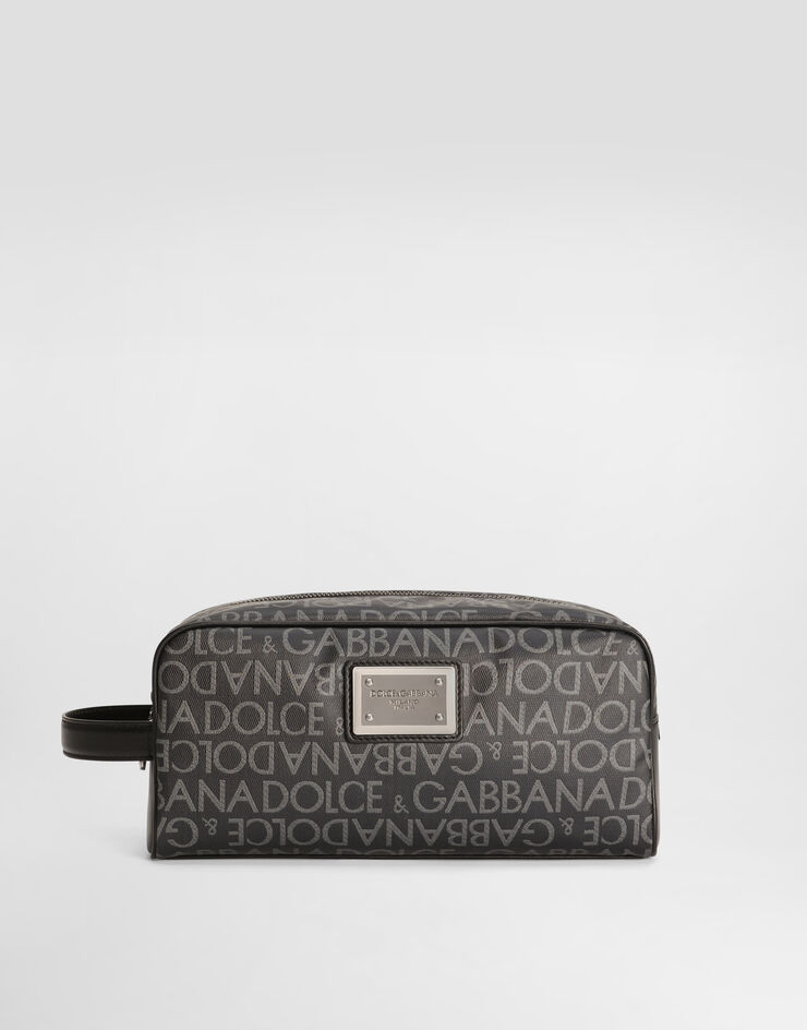 Dolce & Gabbana Necessaire aus beschichtetem Jacquard Mehrfarbig BT0989AJ705