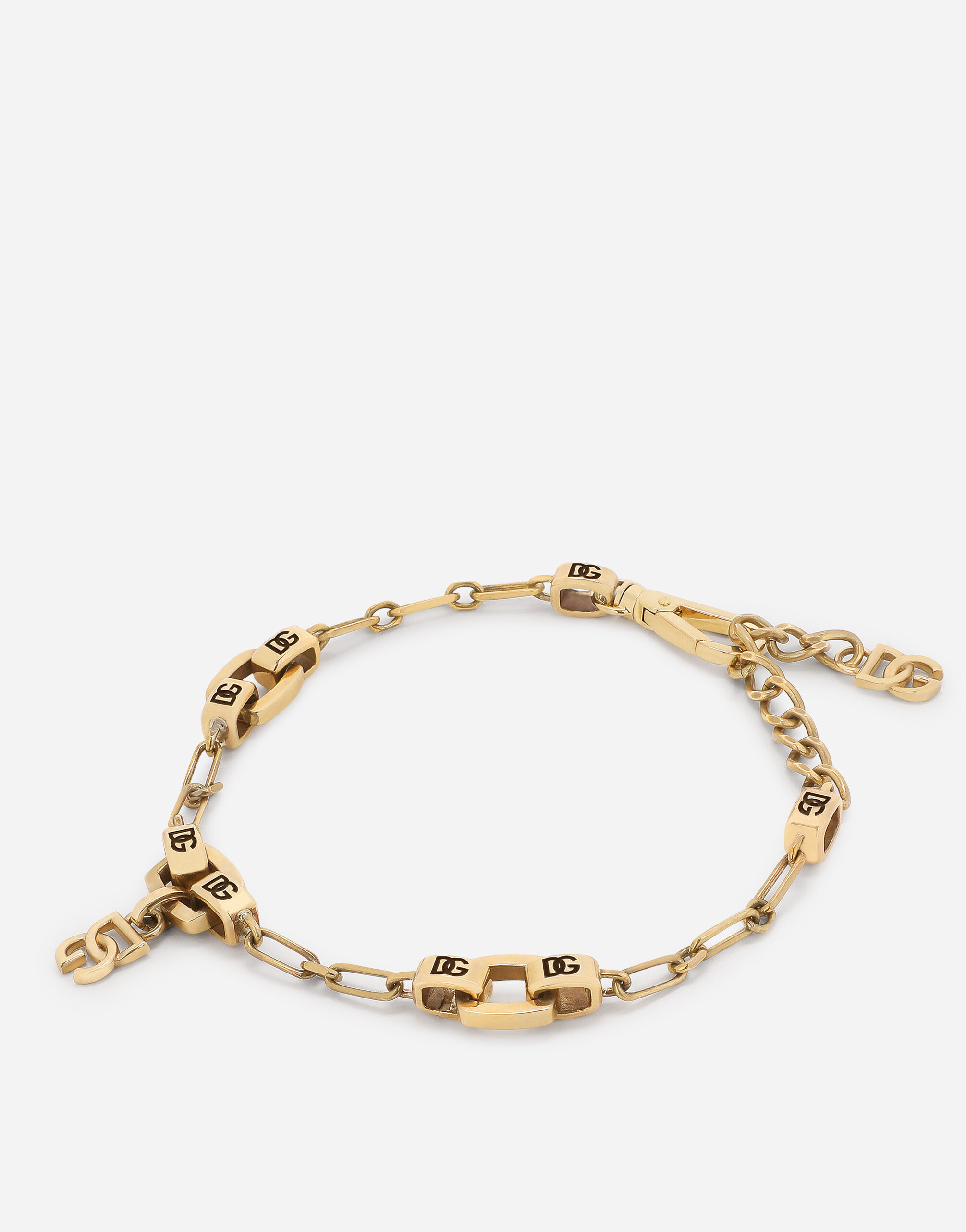 ゴールドのメンズ Necklace with DG logo pendant | Dolce&Gabbana®