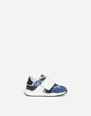 DolceGabbanaSpa Mixed-material Air Master sneakers Blue L1JW2VG7I2P