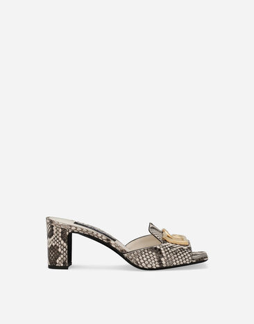 Dolce & Gabbana Python skin mules Print CQ0632A6L97