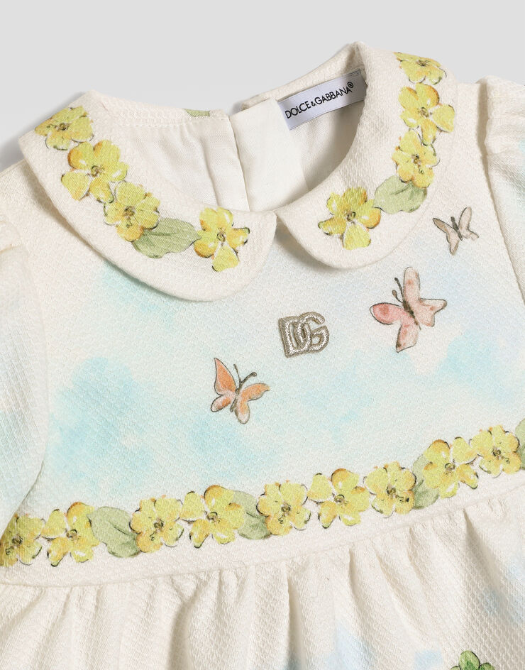 Dolce & Gabbana Piqu� dress with bloomers Dolce & Gabbana Piqu� dress with bloomers L24DU9G7P9D