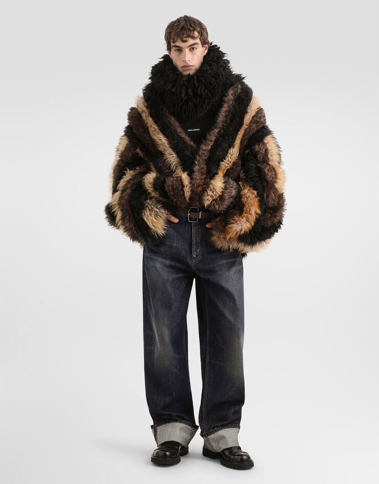Dolce & Gabbana Pantalon en denim Dolce & Gabbana Pantalon en denim Multicolore GP247ZG8PO3