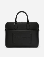 Dolce & Gabbana Calfskin briefcase Blue BM2294AG182