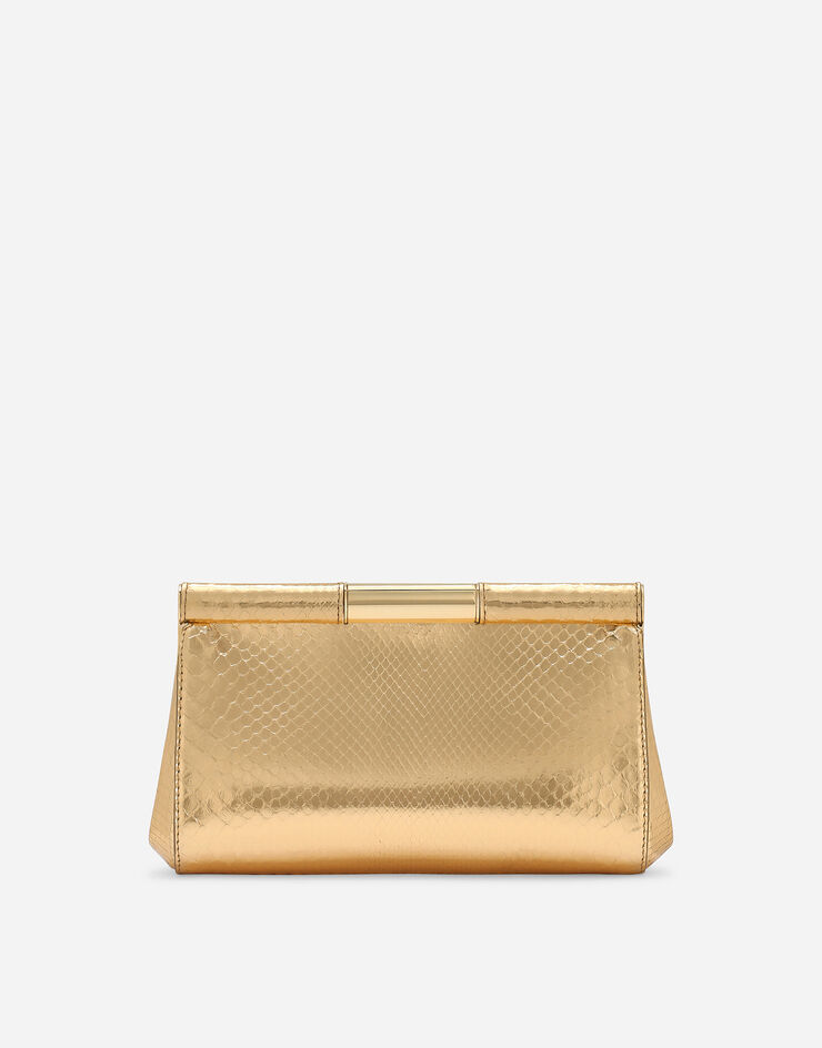 Dolce & Gabbana حقيبة كتف مارلين متوسطة ذهبي BB7620A2F49