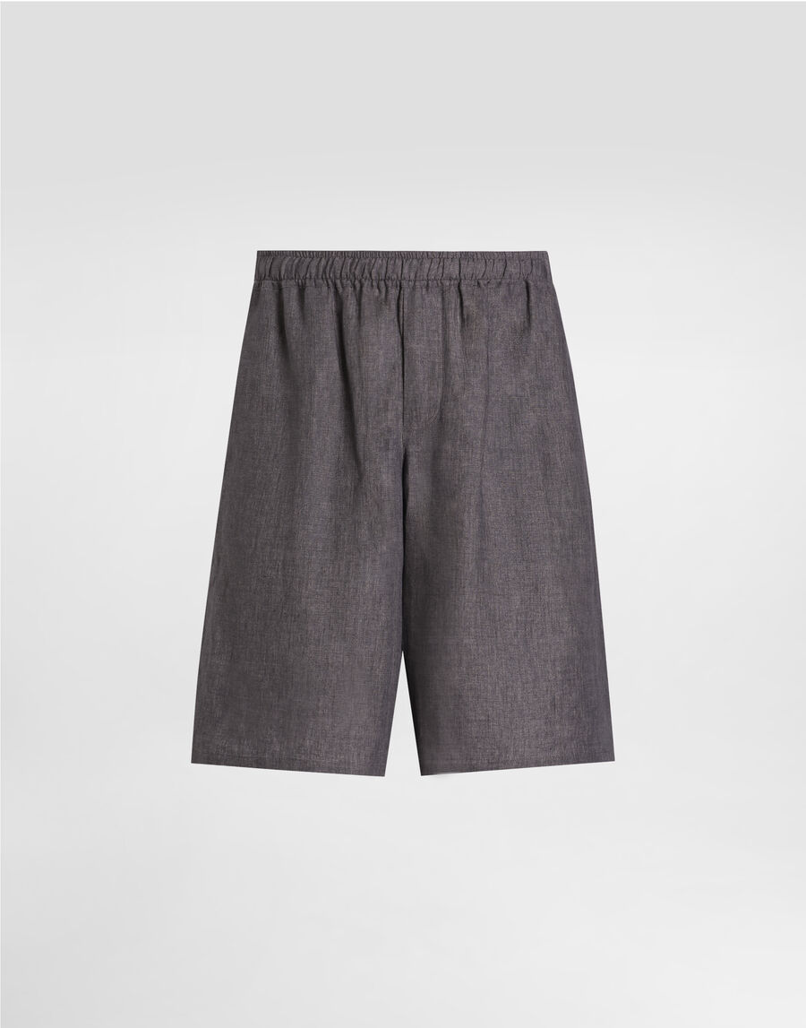 Linen canvas trousers