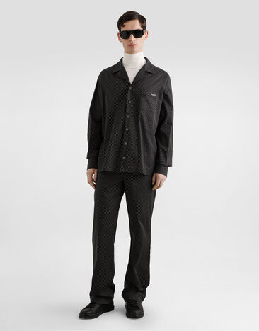 Dolce & Gabbana Micro-designed joggers Multicolor GVRMATFMRBN