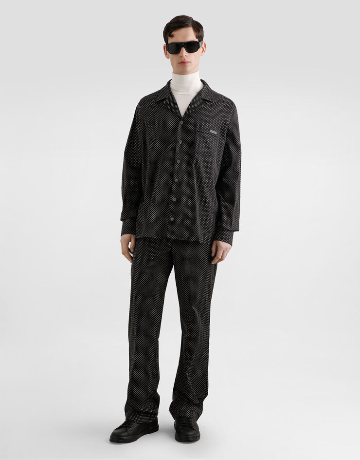Dolce & Gabbana Micro-designed joggers Multicolor GVRMATFMRBN