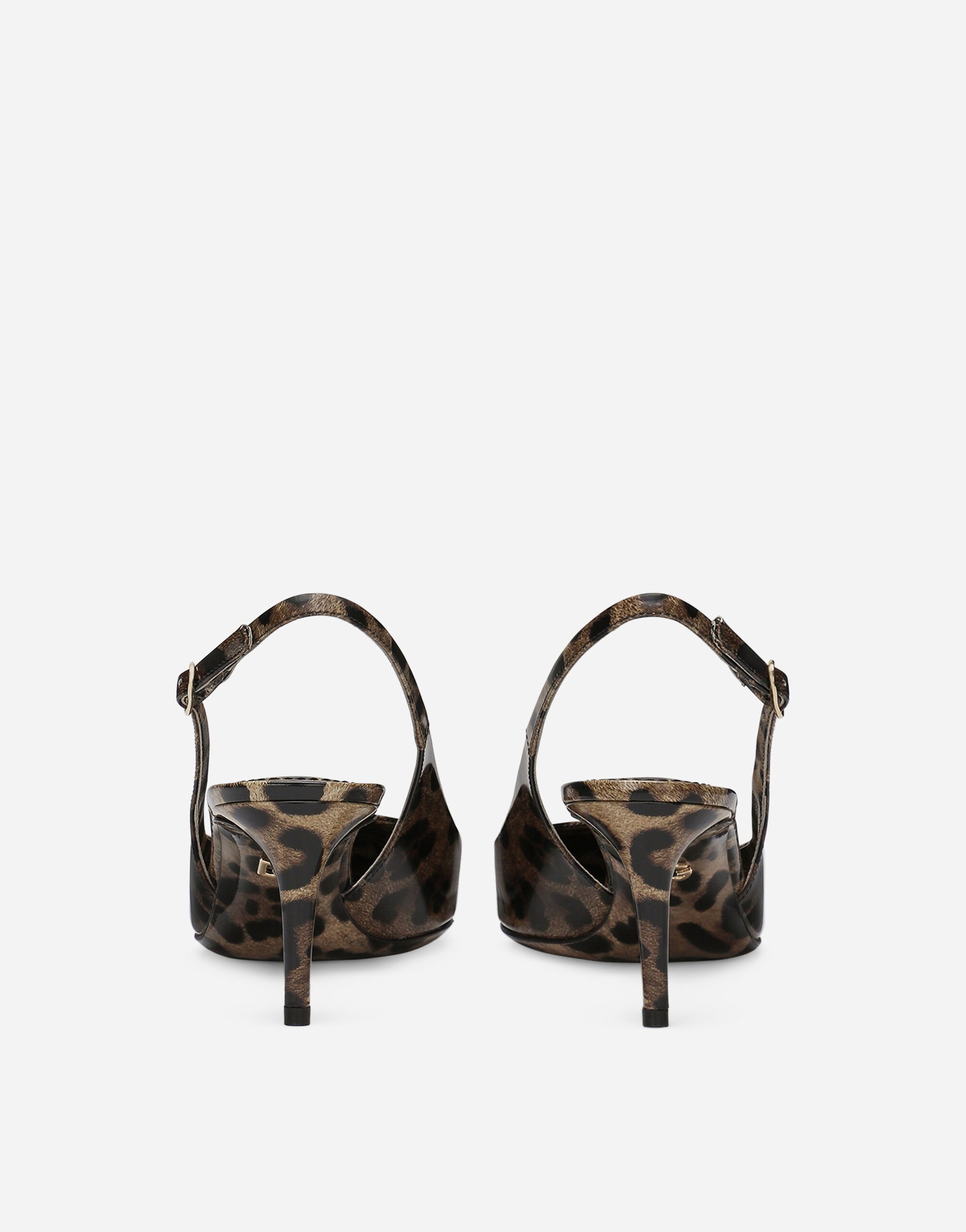 ◆直営店◆【Dolce&Gabbana】プリント スリングバック パンプス アニマリエプリントのウィメンズ スリングバックパンプス