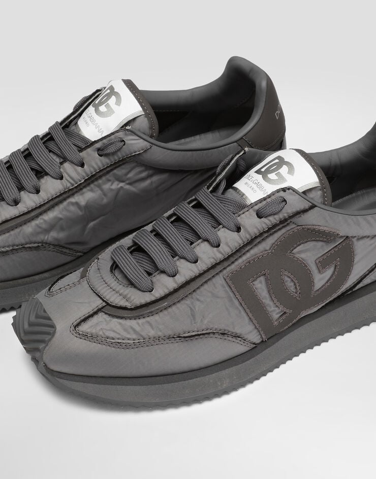 Dolce & Gabbana DG Cushion fabric sneakers Grey CS2288AF992