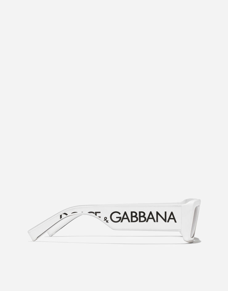 Dolce & Gabbana Sonnenbrille DG Elastic Weiss VG6187VN287