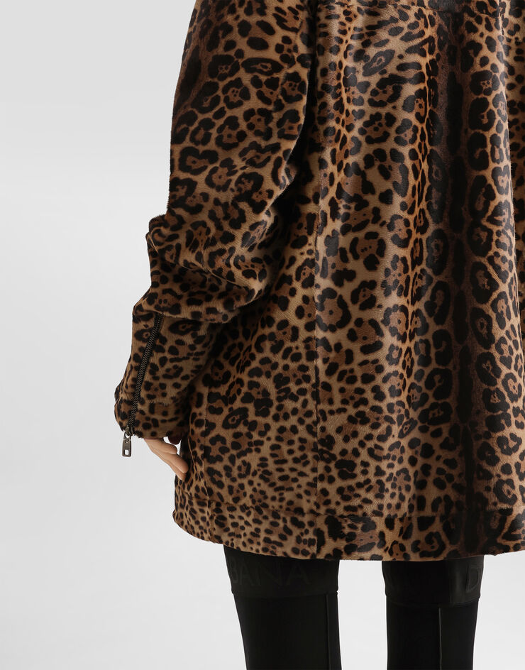 Dolce & Gabbana Pony leo shirt-style jacket Multicolor F9T44LHULXR