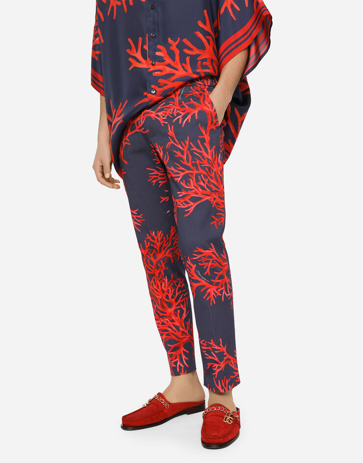 Dolce & Gabbana PANTALONE Multicolor GY6IETFSFL3