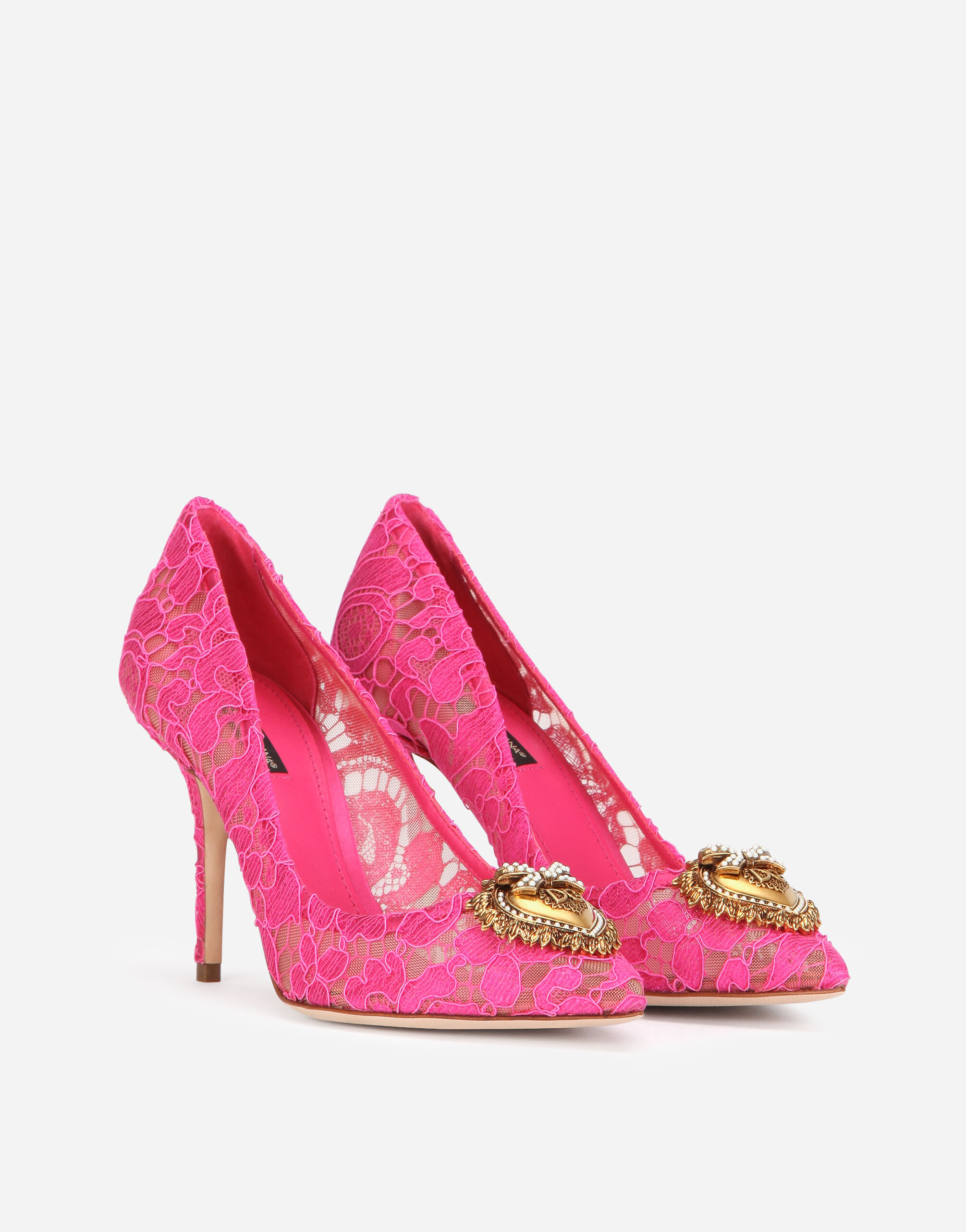 DOLCE&GABBANA ドルガバ タオルミーナ レース パンプス DOLCE&GABBANA ドルガバ タオルミーナ レース パンプス