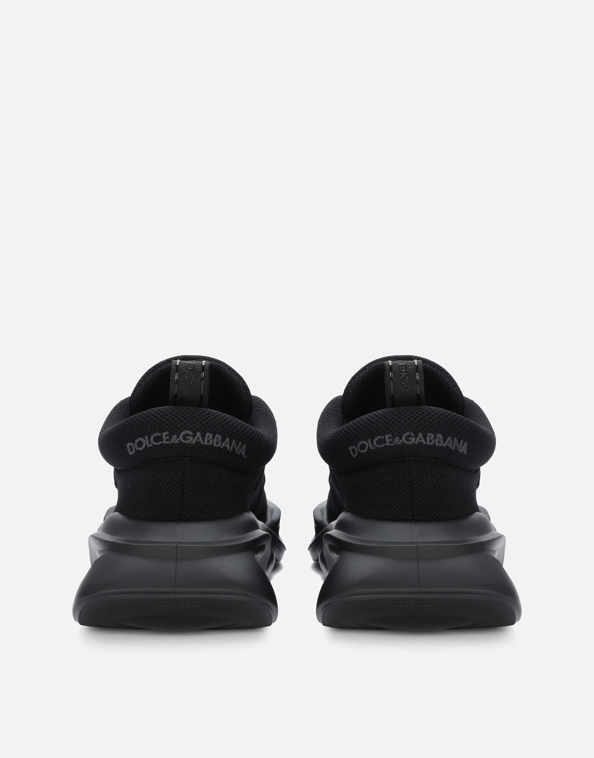 Fabric Wave sneakers in Black for Women | Dolce&Gabbana® US