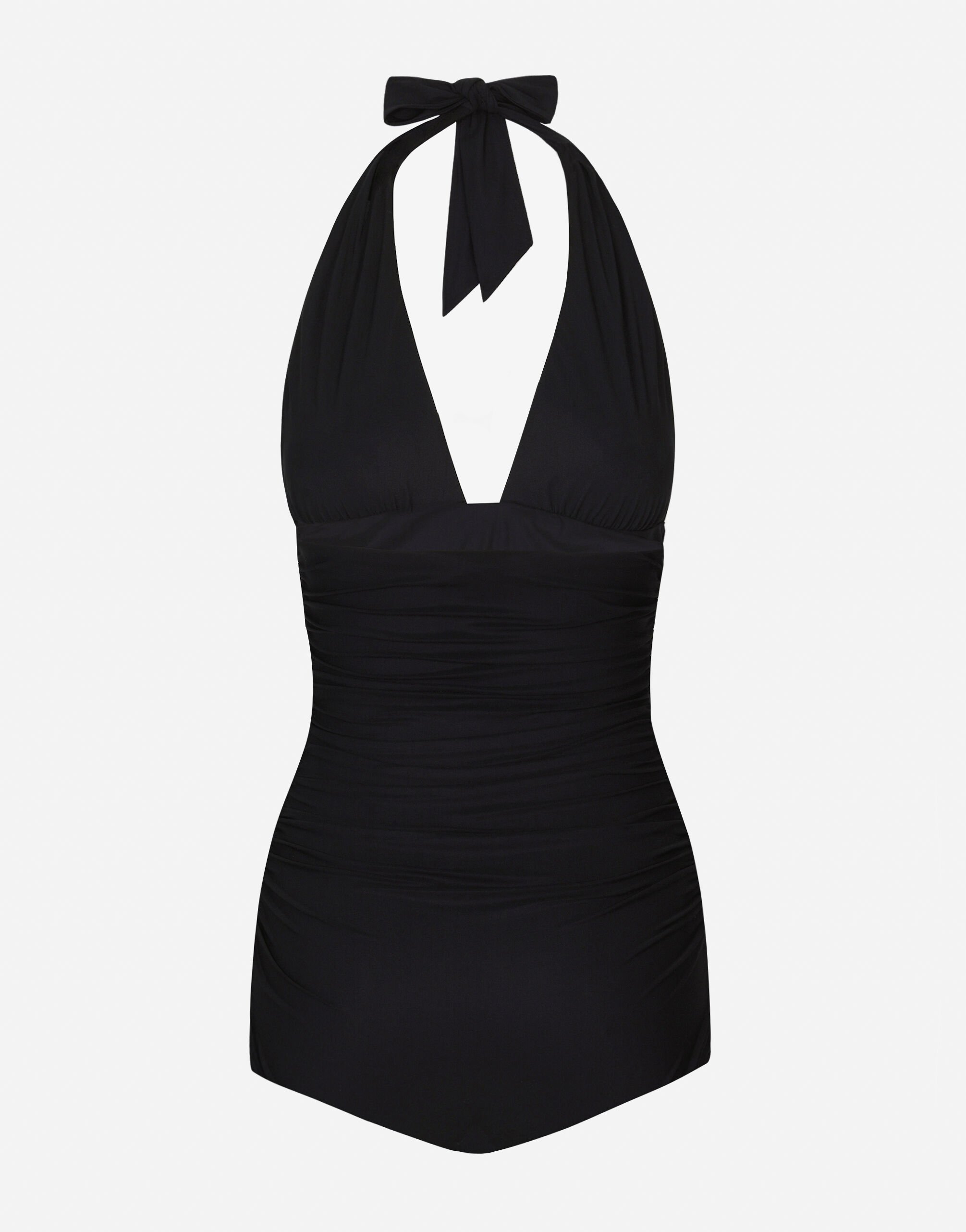One piece plunging neckline swimsuit sale