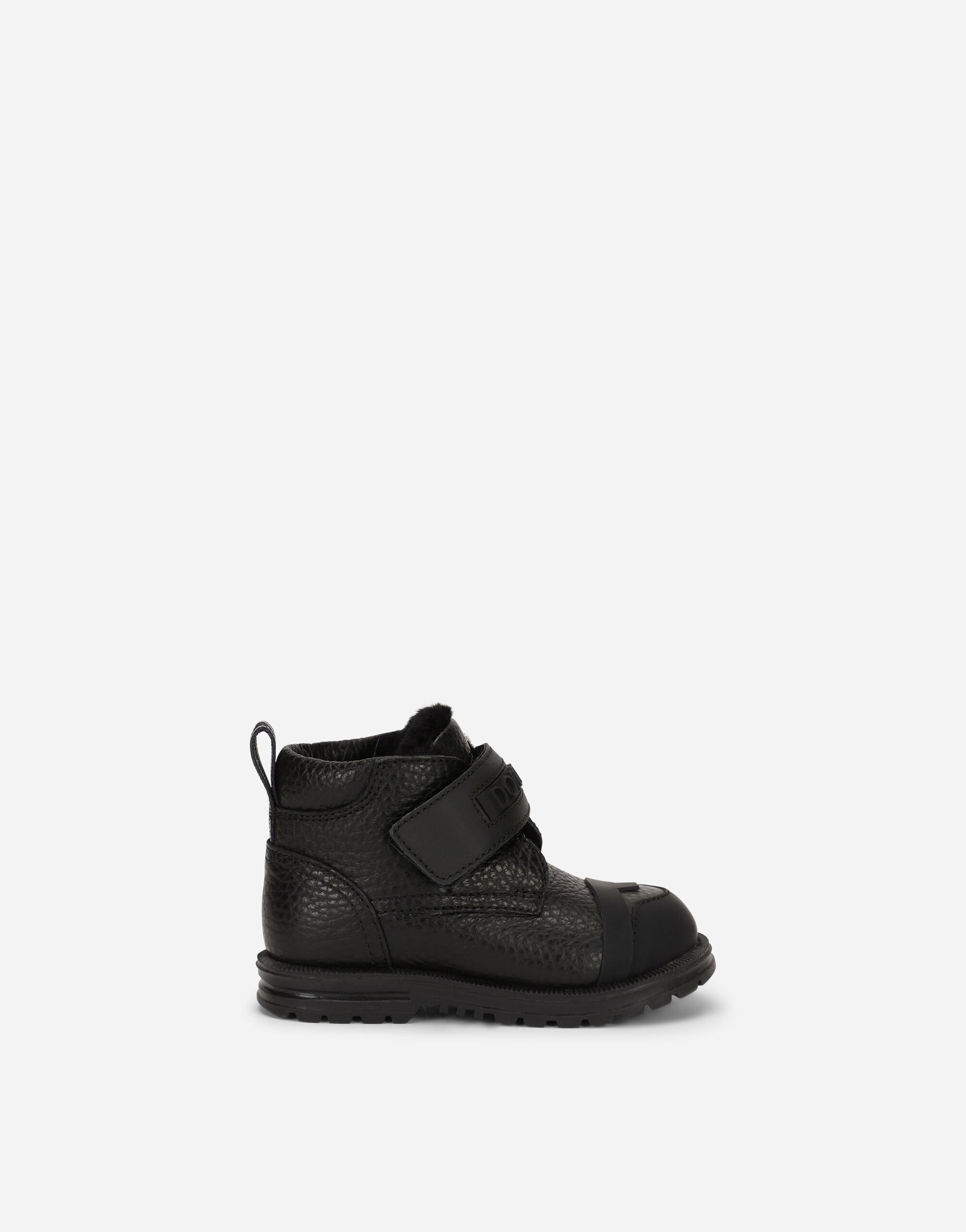 Dolce&Gabbana Calfskin ankle boots Azure DK0130AX179