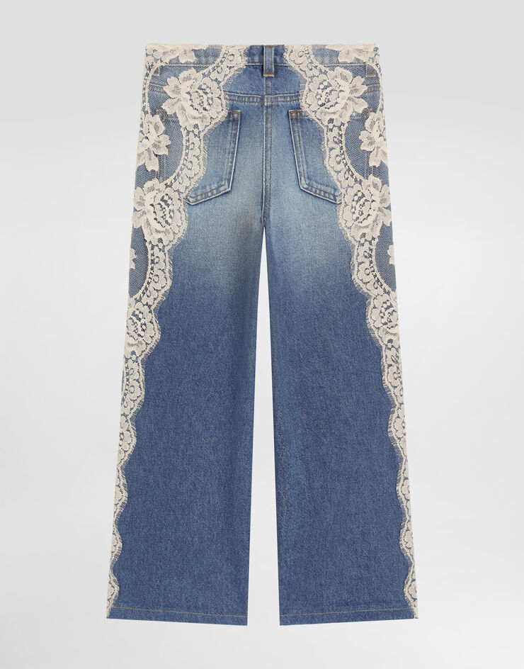 Dolce & Gabbana 5-pocket denim trousers Multicolor L52F98LDD61