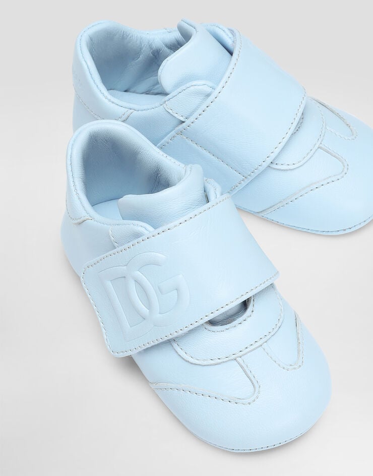 Dolce & Gabbana Sneaker in nappa calfskin Azure DK0159A1121