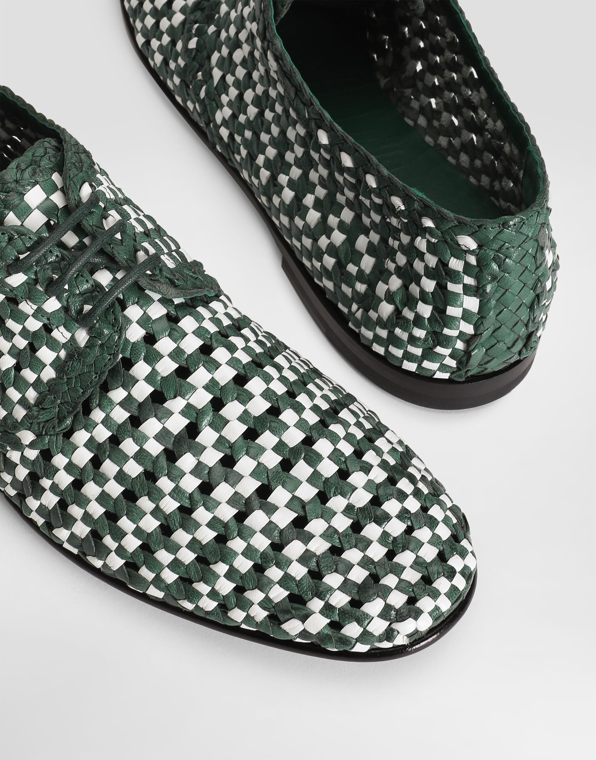 Dolce & Gabbana　ダービーシューズ Dolce & Gabbana レザー ジップフロント ダービーシューズ | Sendegaro JP