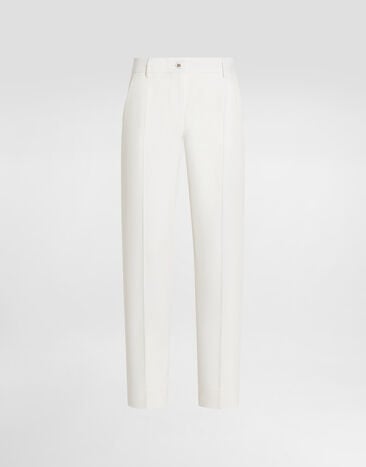 Dolce & Gabbana Wool trousers White FT0CXTFUBGC
