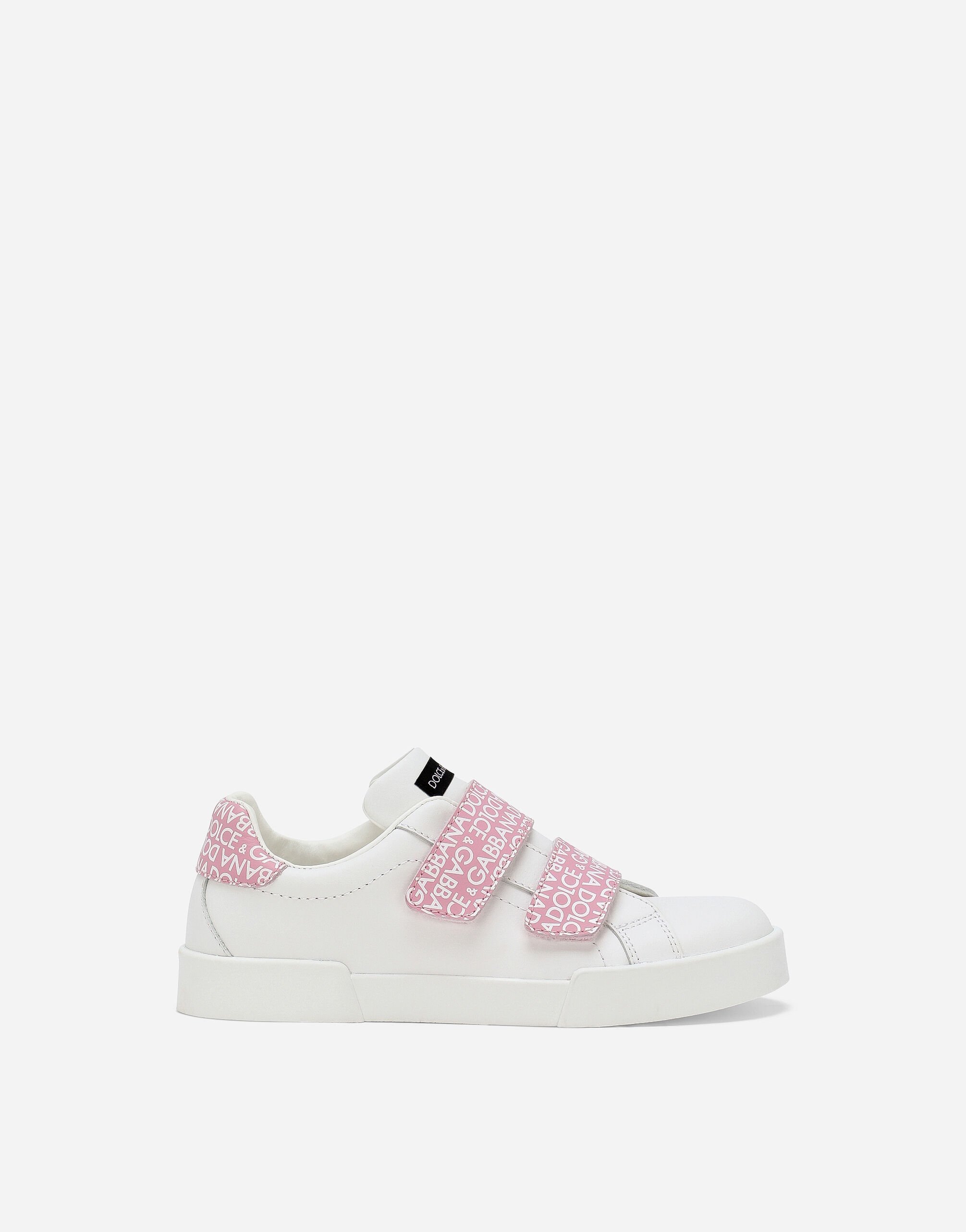 Dolce & Gabbana Calfskin Portofino sneakers Pink DA5195A4659
