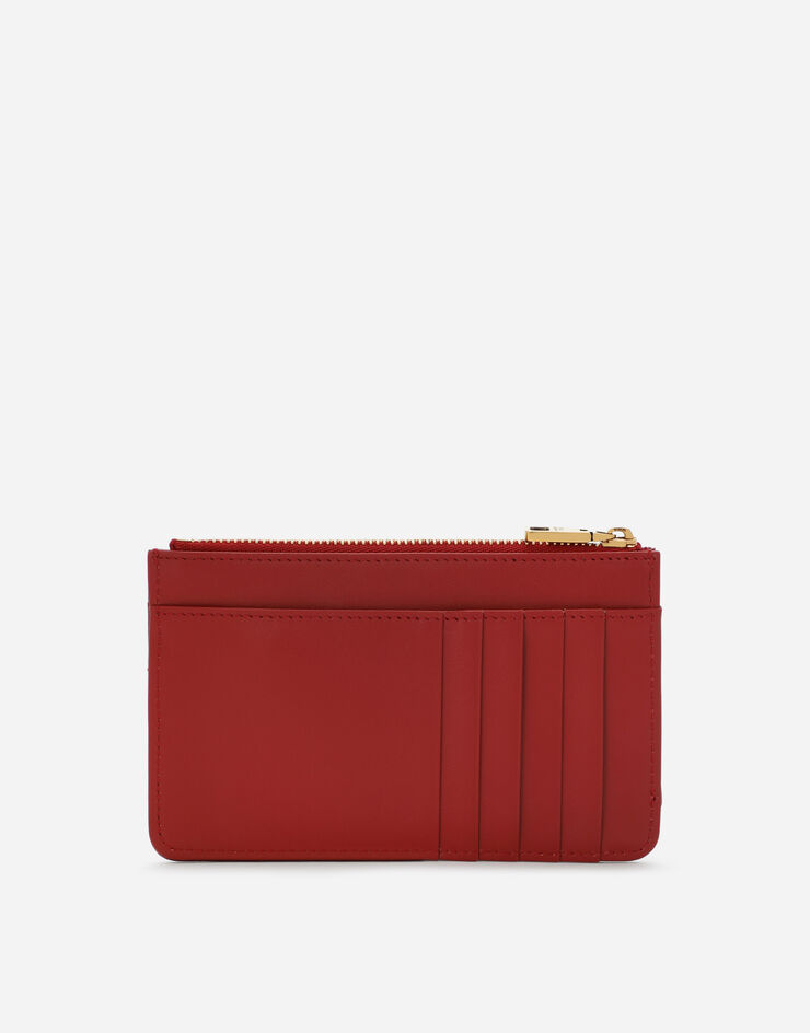 Dolce & Gabbana Porte-cartes Devotion moyen format Rouge BI1261AV967