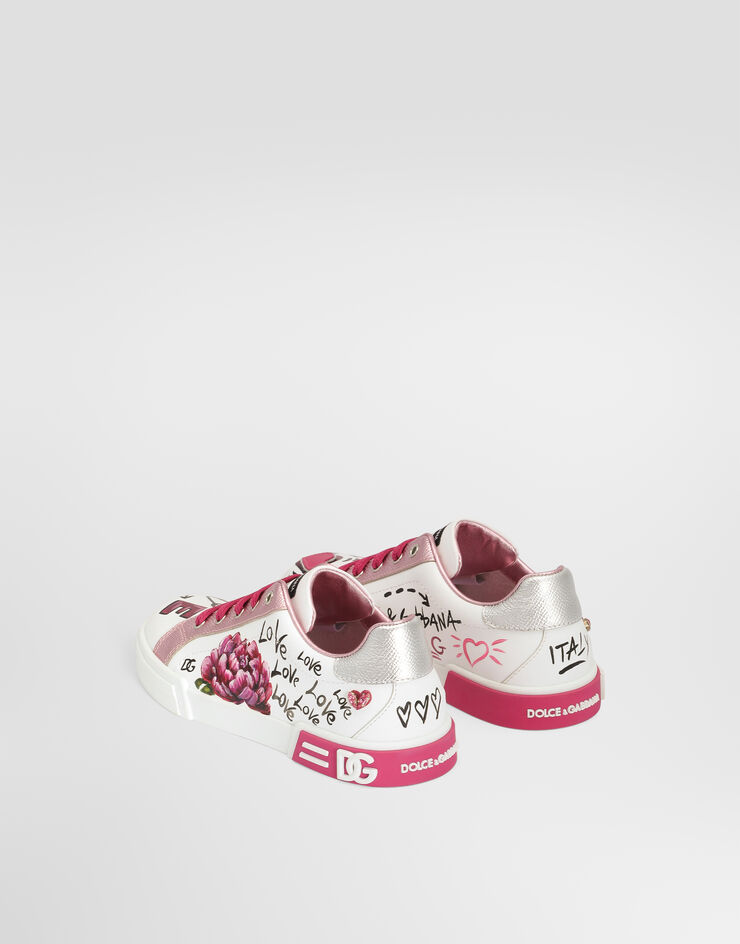 Dolce & Gabbana Portofino Light calfskin sneakers Dolce & Gabbana Portofino Light calfskin sneakers Multicolor D11390A0720