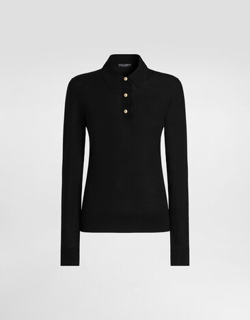 Dolce & Gabbana Cashmere pullover Black FXZ59TJBW24