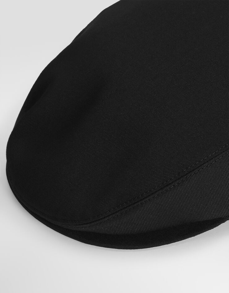 Dolce & Gabbana Twill flat cap Black FH473AFUBGC