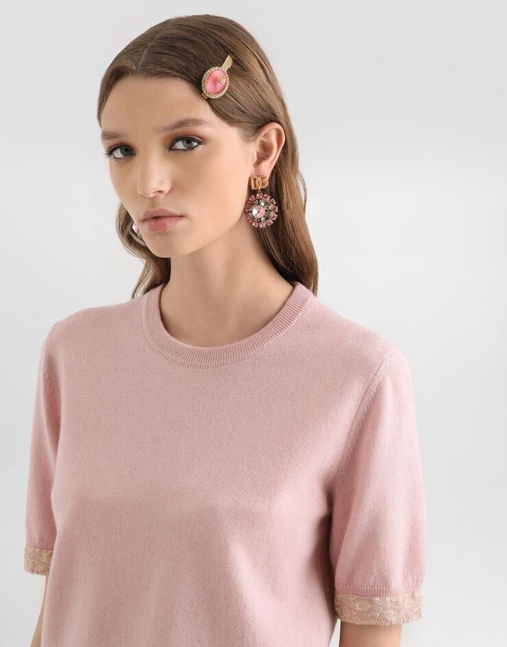 Dolce & Gabbana Cashmere pullover Pink FXX49TJBW1M