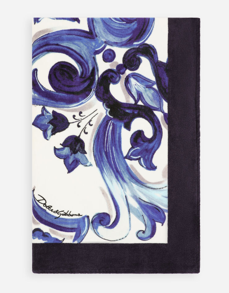 Dolce & Gabbana Пляжное полотенце из махрового хлопка разноцветный TCF013TCAHD