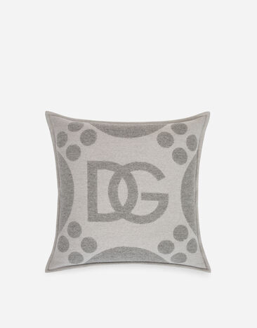 Dolce & Gabbana Wool jacquard cushion medium Multicolor TCE008TCAN2