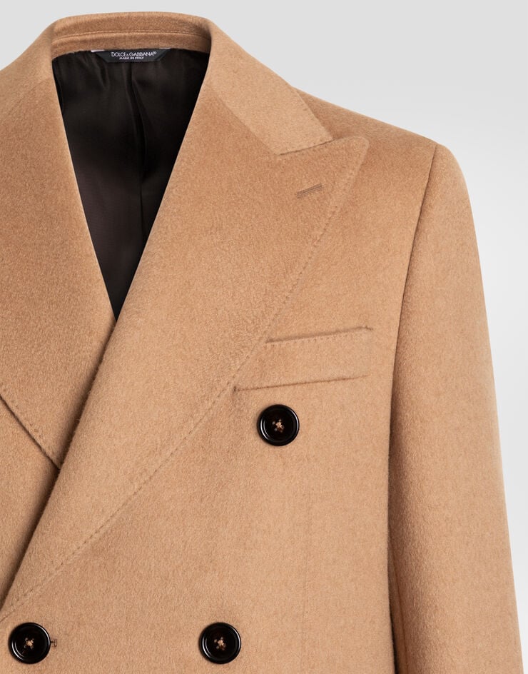 Dolce & Gabbana Double-breasted camel coat Dolce & Gabbana Double-breasted camel coat G050LTFU2DE