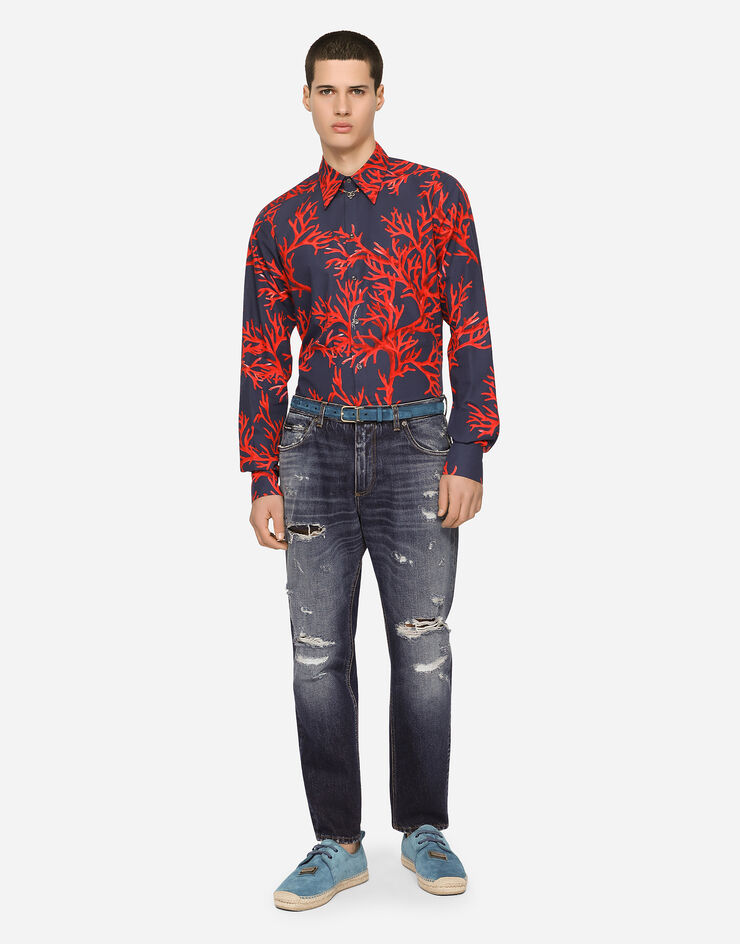 Dolce & Gabbana CAMICIA Multicolore G5IX8THS5NG