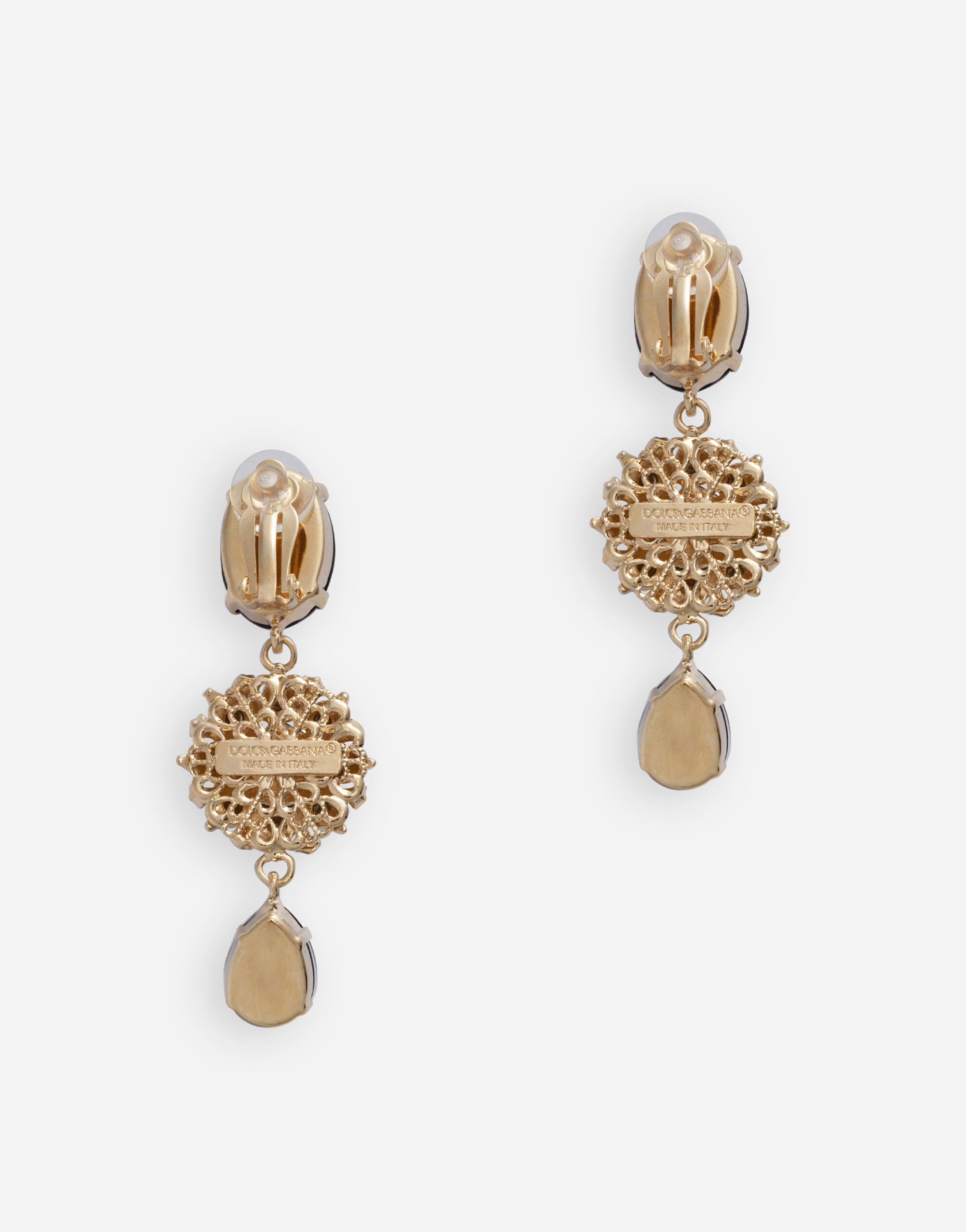 Dolce gabbana lemon earrings on sale