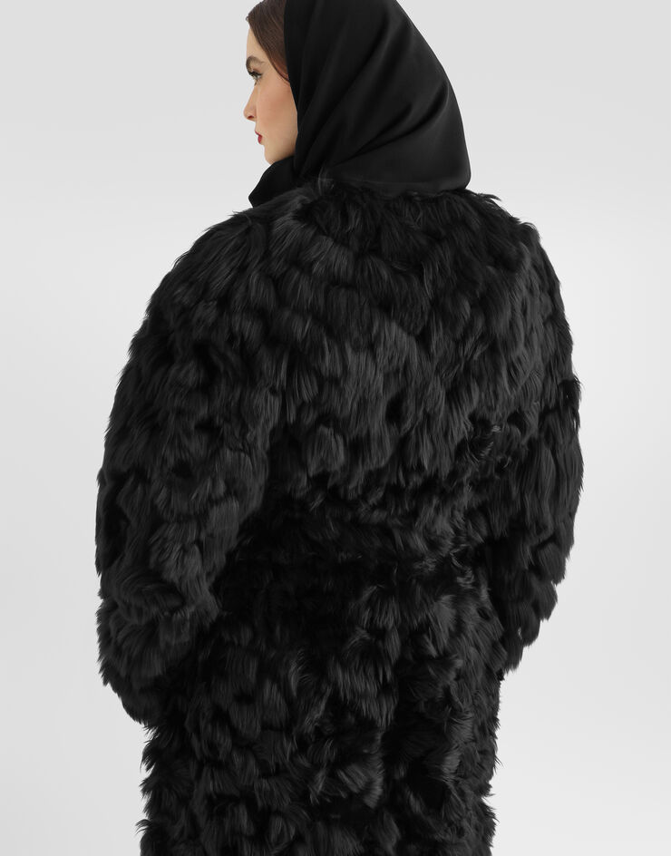 Dolce & Gabbana Shearling coat Dolce & Gabbana Shearling coat Black F0X0SFGDD7S