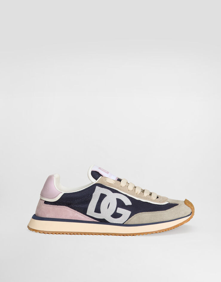 Dolce & Gabbana Zapatilla DG CUSHION en mezcla de materiales Azul CK2288A9253