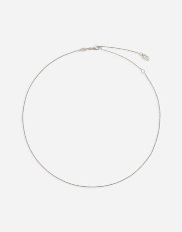 Dolce & Gabbana Rolokette aus Weißgold 18 kt Weiss WANR4GWOB01