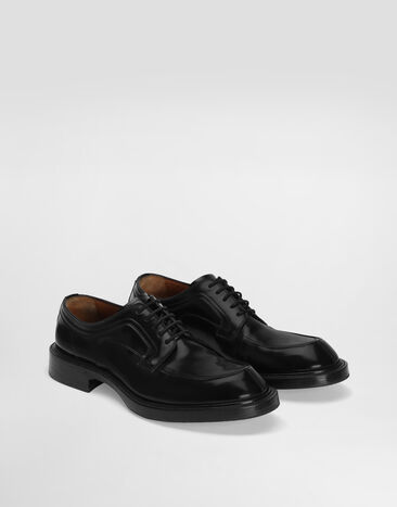 Dolce & Gabbana Zapatos derby en piel de becerro Black A10923A0881
