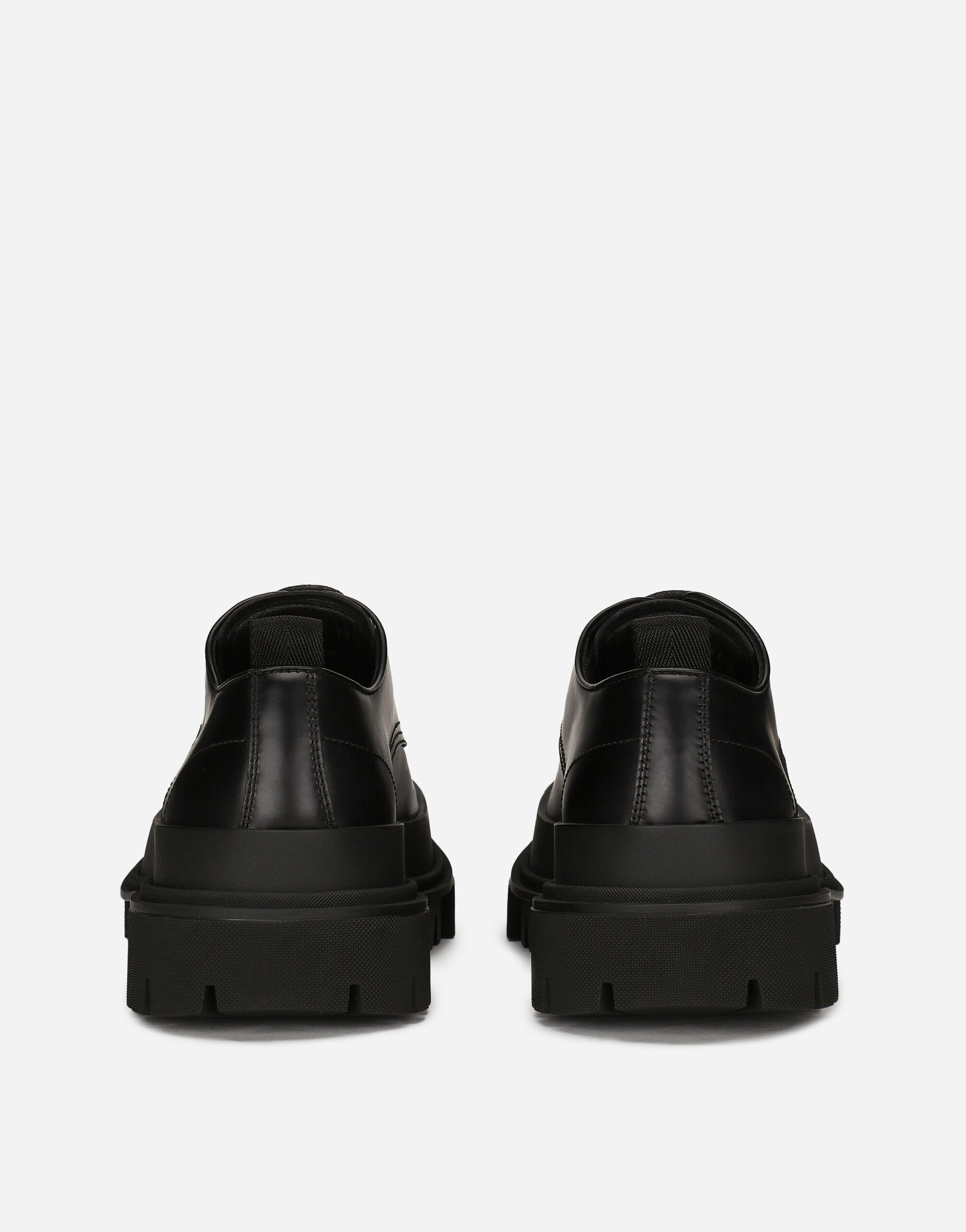 Calfskin hi-trekking Derby shoes in Black for Men | Dolce&Gabbana® US