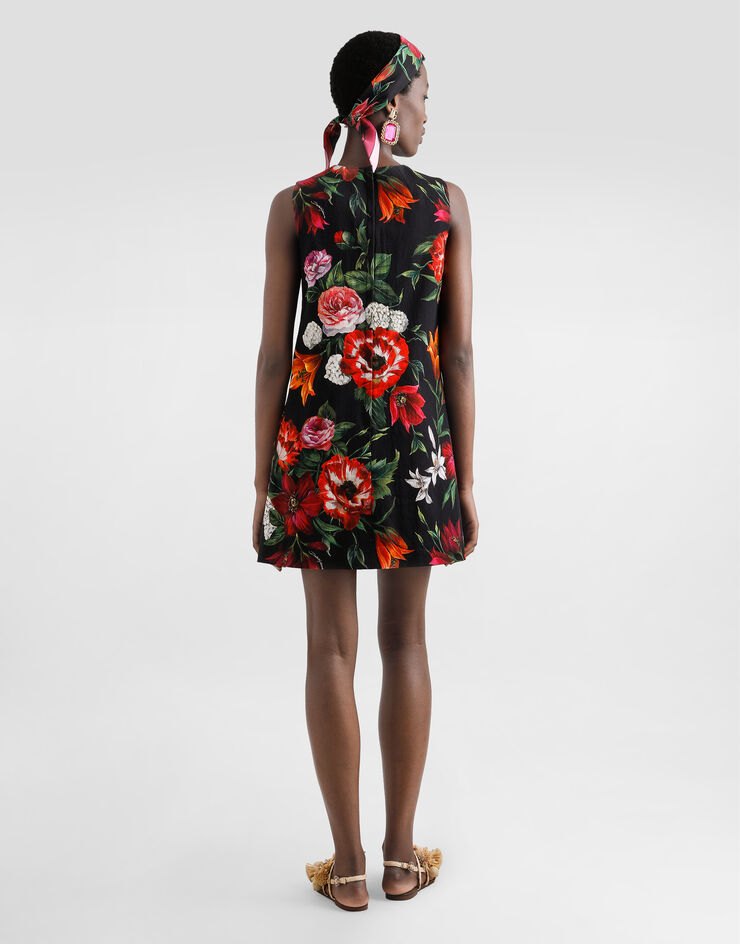Dolce & Gabbana 花卉印花连衣裙 版画 F6TWFTFSRQT