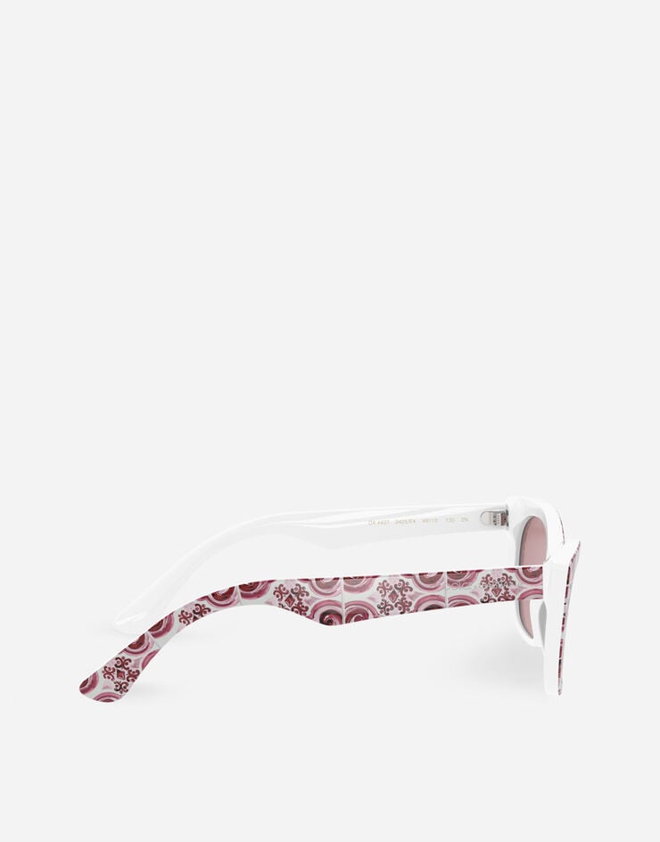 Dolce & Gabbana 마욜리카 푸크시아 핑크 선글라스 자홍색 마졸리카 VG442CVP5E4