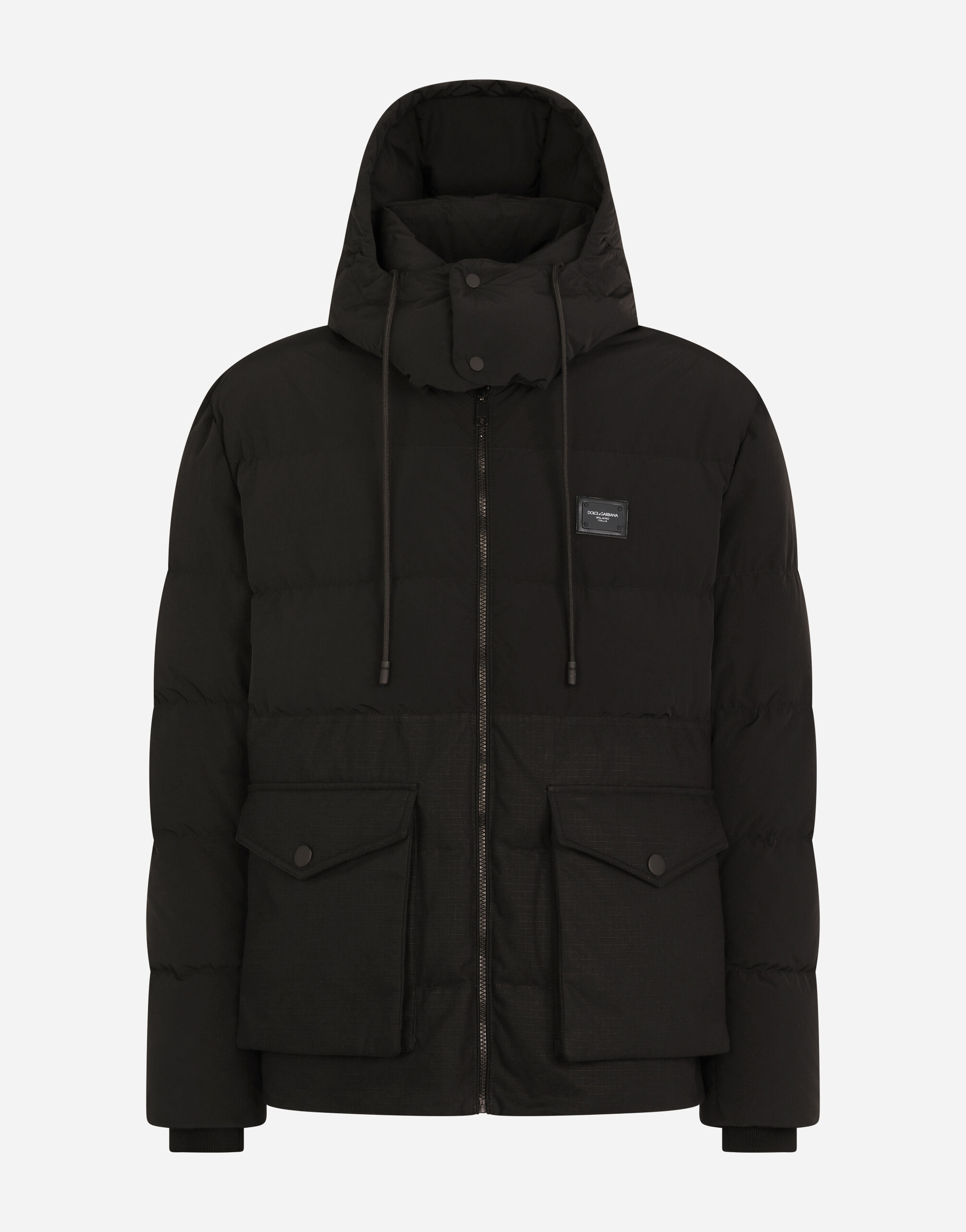 Dolce and gabbana mens puffer jacket hot sale