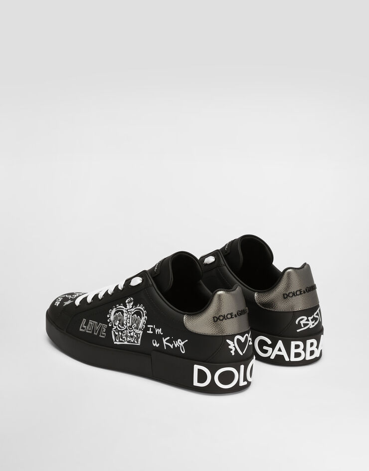 Dolce & Gabbana Calfskin Portofino sneakers Multicolor CS1760AZ268