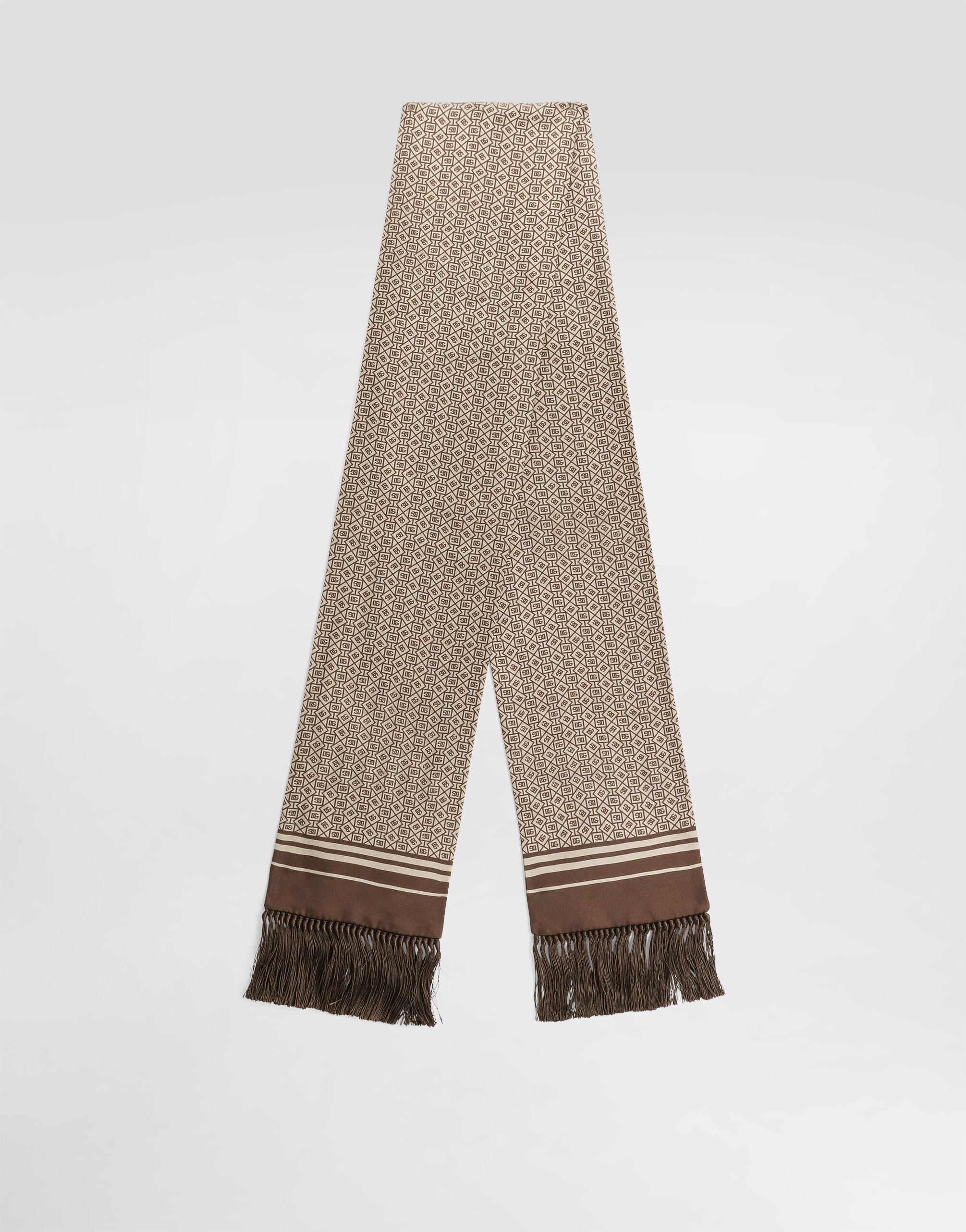 【送料&関税込】Dolce & Gabbana Logo Scarf Dolce & Gabbana - Boys Black Knitted Wool Scarf
