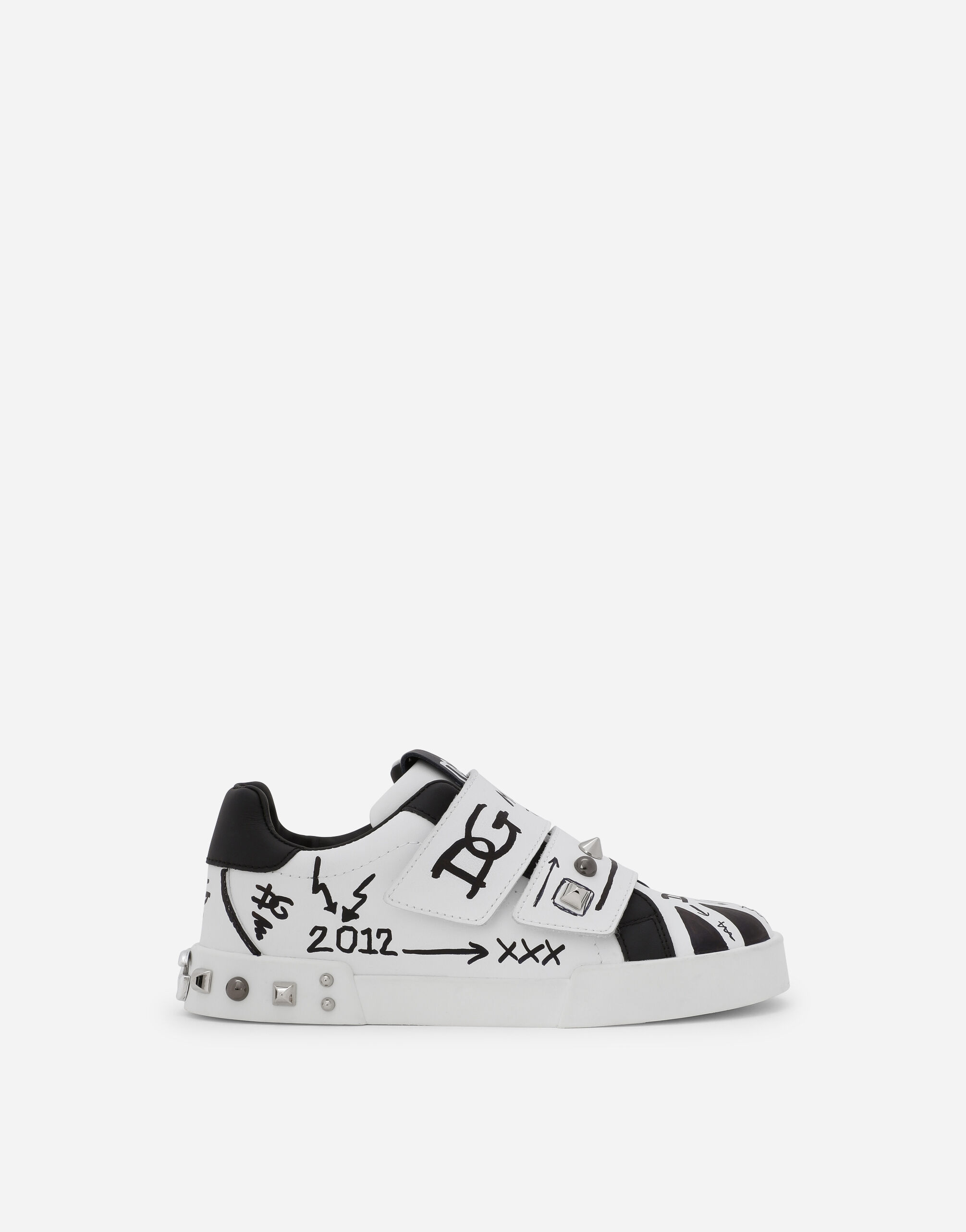 Graffiti-print Portofino Light sneakers in Multicolor for Men