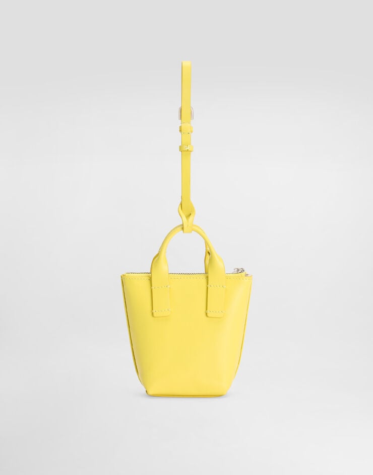 Dolce & Gabbana Adamo crossbody minibag in calfskin Yellow BP3418AV893